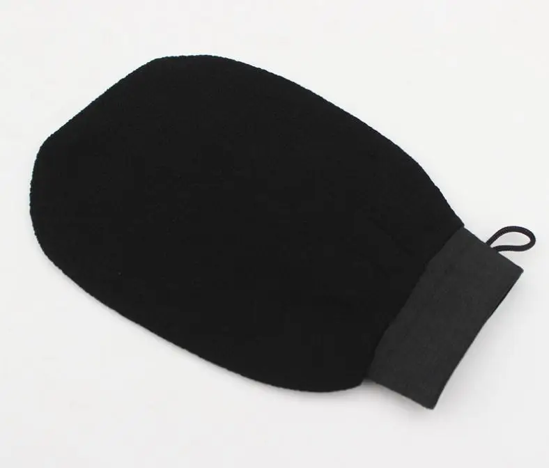 

100 шт Отшелушивающий рукавица для бани скраб для лица и тела удаление черных точек целлюлита Массажная рукавица SN3217