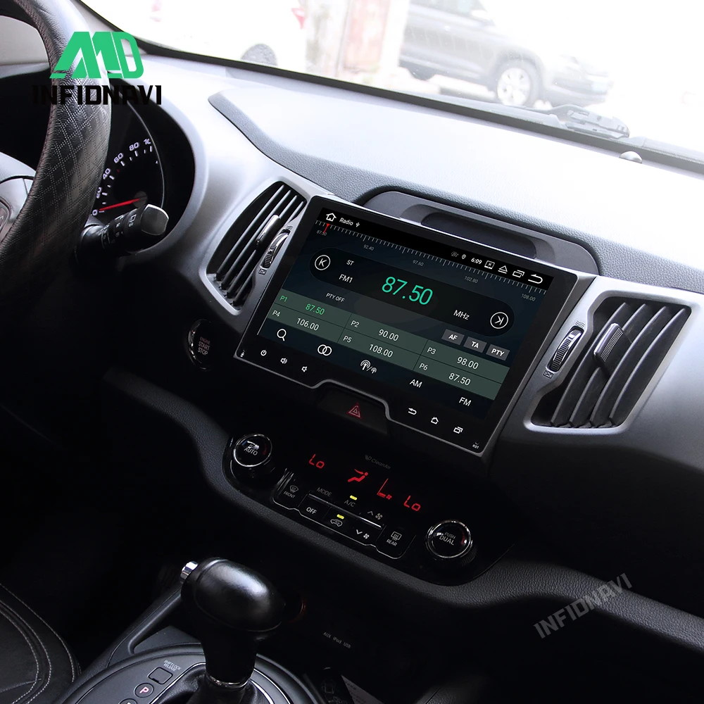 Infidnavi ips android 9,0 автомобильный dvd для KIA sportage 2010- gps навигация автомобильный Радио Видео Стерео мультимедийный плеер