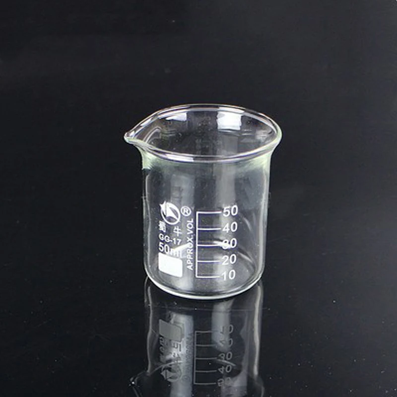 1set Lab Borosilicate Glass Beaker All Sizes