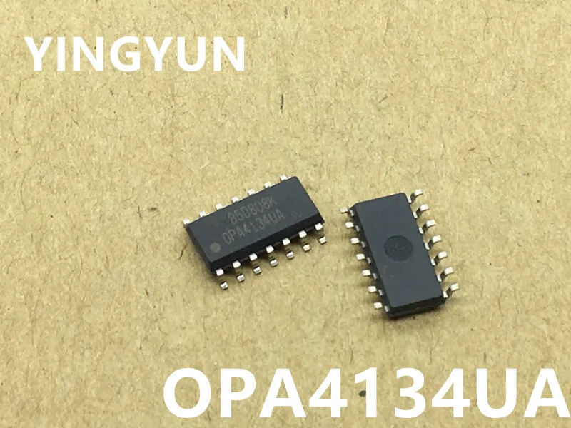 10pcs/lot    OPA4134  OPA4134UA SOP-14  Operational amplifier chip