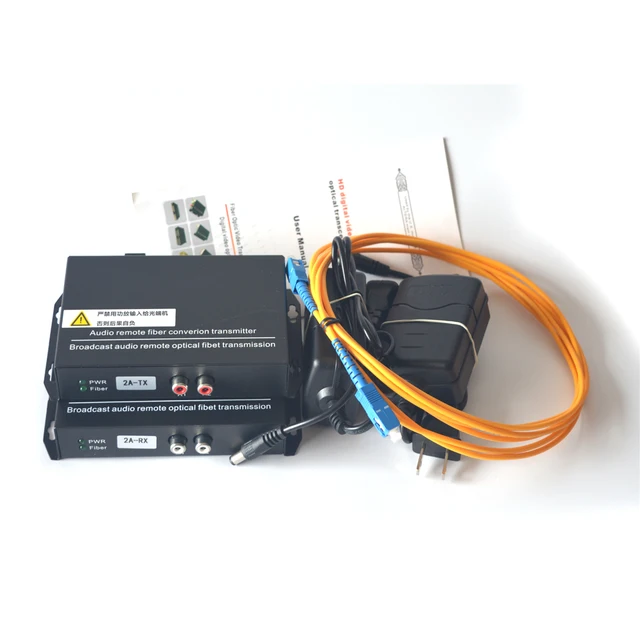 Audio Fiber Optic Media Converter Extender Electronics Tools Brand Name: GuantaiTelcom