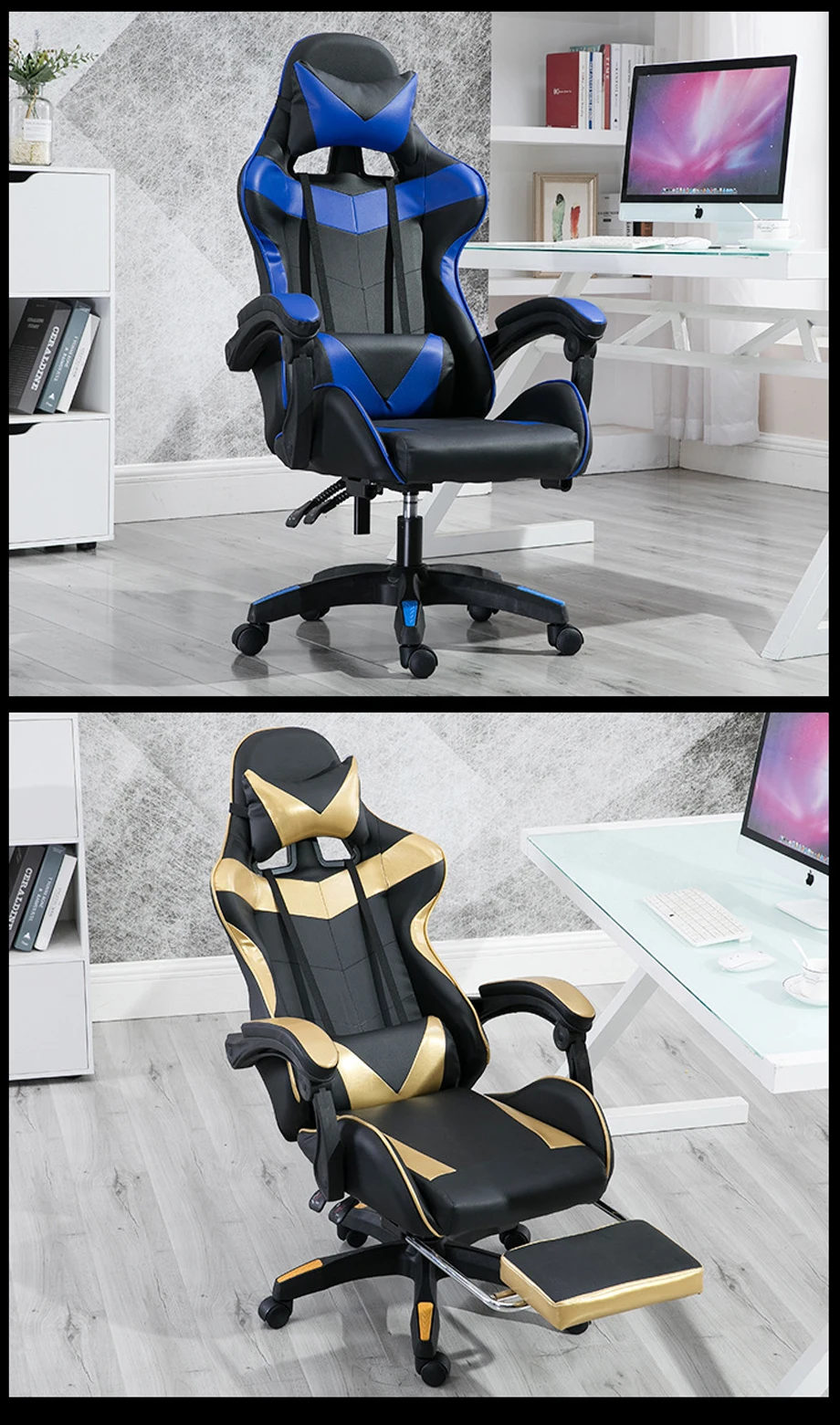 Е-спортивное кресло wcg игровое сиденье интернет кафе конкурентоспособное гоночное кресло офисное компьютерное кресло