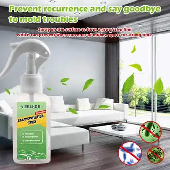 

100ML Car Interior Cleaner Air Conditioner Foaming Agent Cleaning Sterilization Spray Anti-Bacterial For Car Cleaner All-Pu K3J5