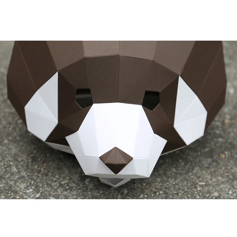 DIY Panda party mask - 3d papercrafts By PAPER amaze