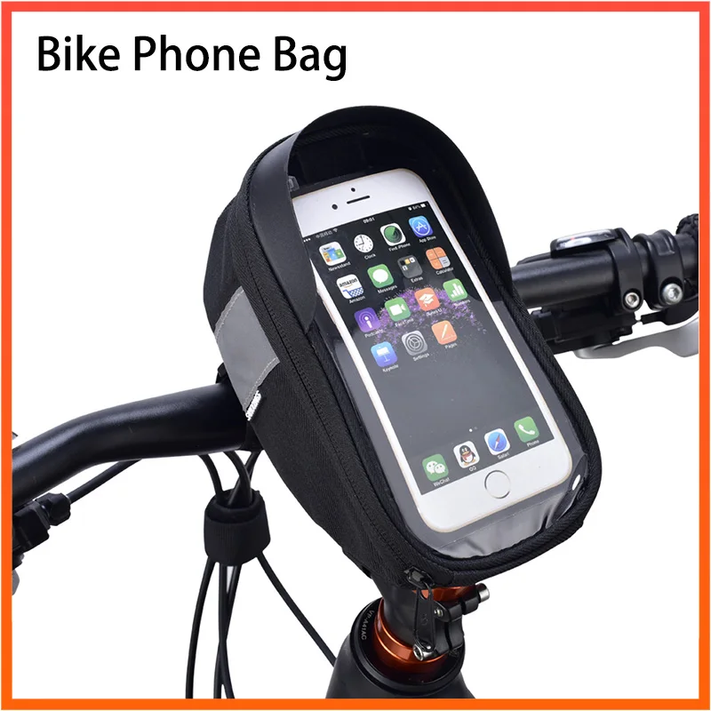 Roswheel Sahoo 112003 велосипедная трубка на руль, сумка для мобильного телефона, чехол-держатель, чехол для телефона 6,5 дюйма