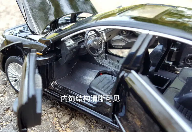 1/32 масштаб моделирование литья под давлением Volkswagen Passat классический автомобиль сплав литье под давлением модель звуковой светильник вытяните назад игрушки детские игрушки
