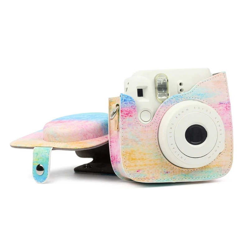Чехол из искусственной кожи для камеры Fujifilm Instax Mini 8/8+/9