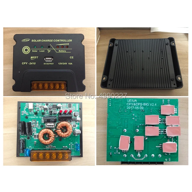 12V24V 20A ML2420 Автомобильная MPPT Контроллер заряда с ЖК-дисплеем регулятор солнечного зарядного устройства макс pv вход напряжение 100 в
