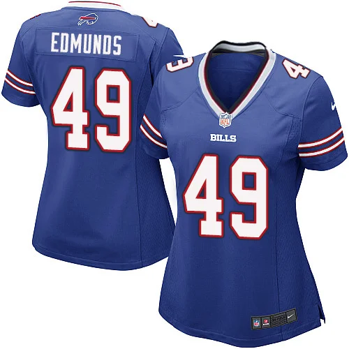 Women Buffalo высокое качество мужской LeSean McCoy Bills синий Джерси - Цвет: Women