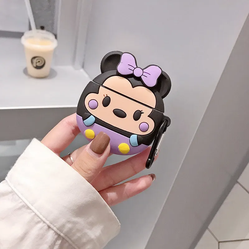 903017 Q UNCLE картонная коробка для Apple Airpods силиконовая портативная ударостойкая гарнитура сумки красивый 3D узор чехол для наушников Airpod2 - Цвет: 903017