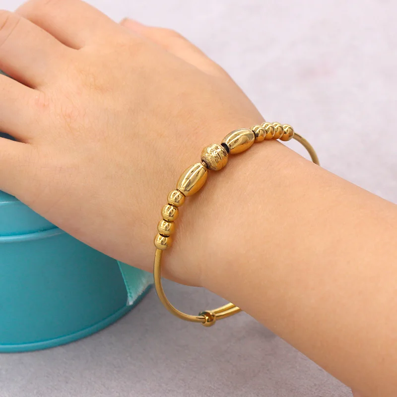 2022 New Exquisite Campana De Cuentas Kids Bangle Popolarità Accessori Carini Gioielli Spedizione Gratuita