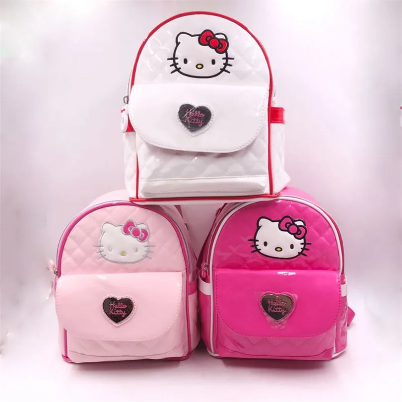 HELLO KITTY Новый мини рюкзак для маленьких девочек детский из искусственной кожи