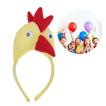 3D Animal diadema aro de pelo cabeza creativa Accessaries Fiesta infantil vacaciones Animal disfraces de rendimiento para niños fiesta(China)