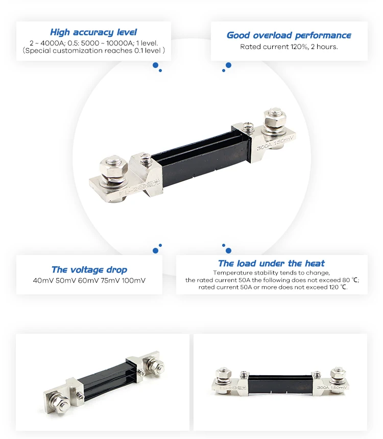 CG FL-2 75A 100A 150A 200A 250A 300A 400A 500A 600A 75mV 60mV Китай шунта производители шунтирующий резистор цены для электромобилей