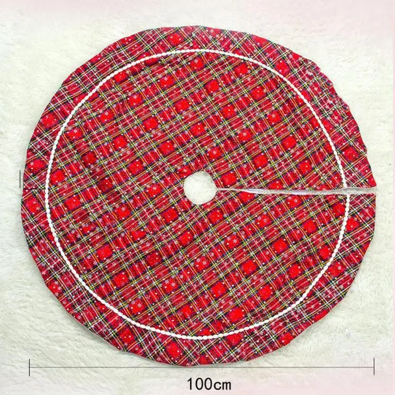 33 стиля Рождественская елка юбка ковер домашнее уличное Рождественское украшение Санта Клаус Лось год Рождественская елка Чехол красивый