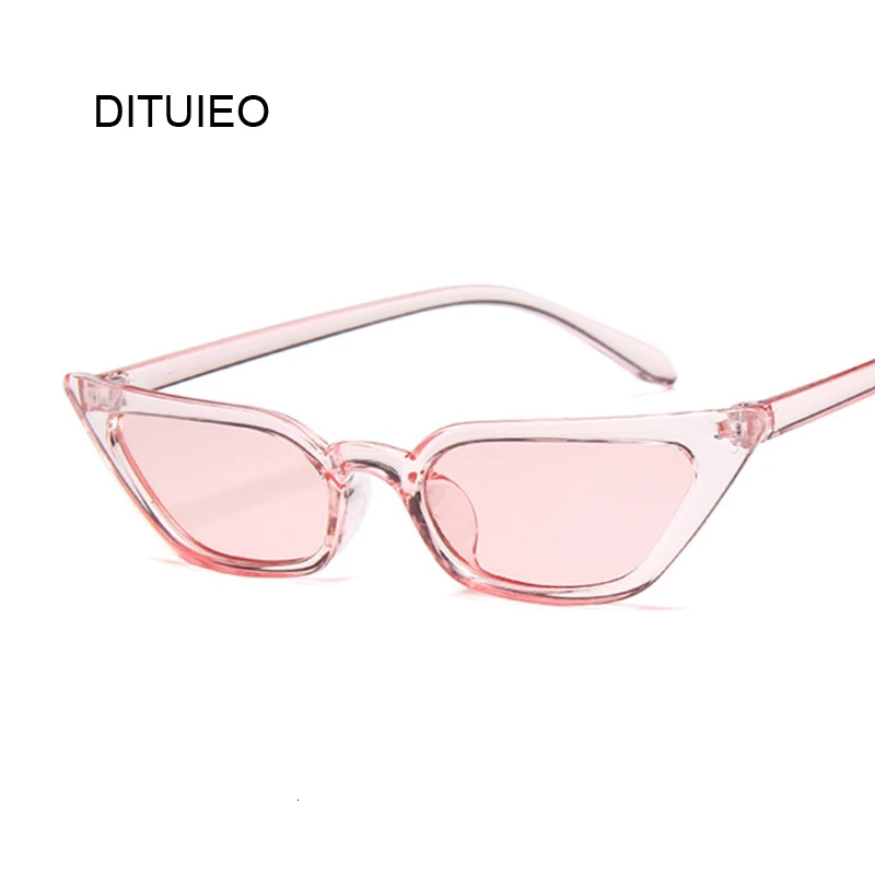 New Cateye Vintage Red Pink Sunglasses Woman Brand Designer Retro Points Sun Glasses Female Superstar Lady Cat Eye_voghion.com