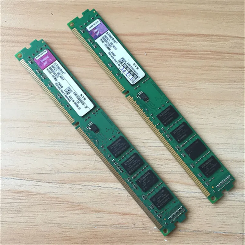 kingston memoria DDR3 2GB 1333MHz rams KVR1333D3N9/2G memory PC3-10600 ddr3 2gb desktop ram for INTEL and AMD1pcs 240PIN | Компьютеры и
