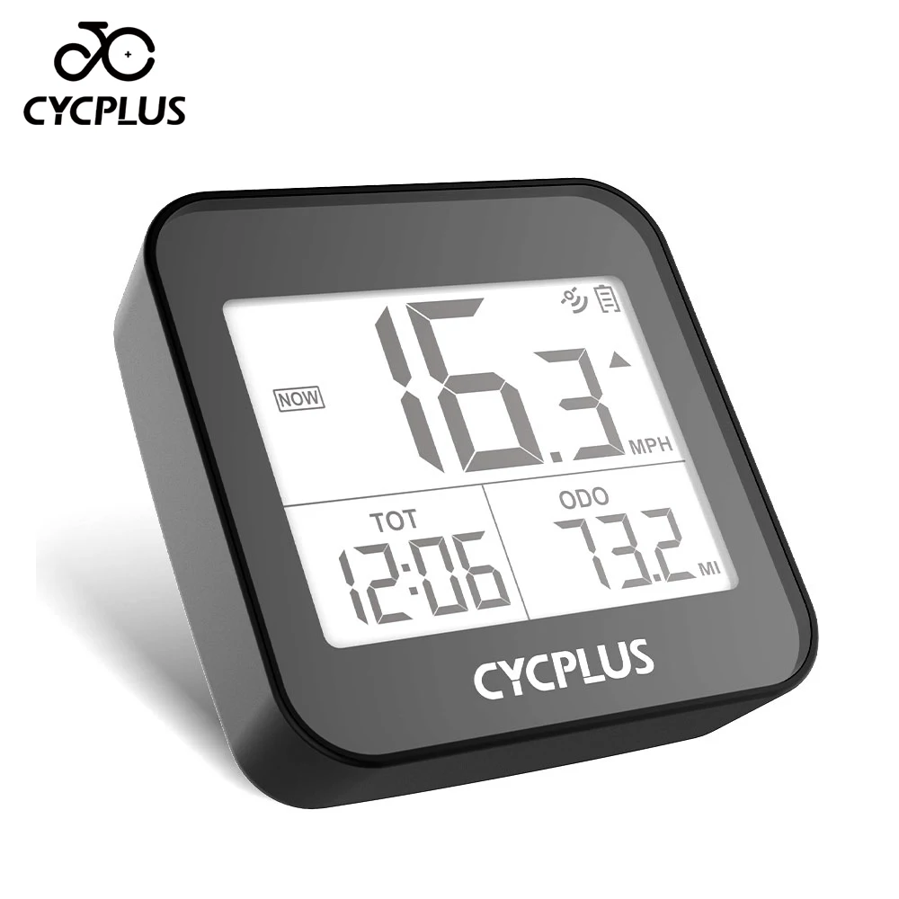 Велосипедный компьютер CYCPLUS G1 GPS водонепроницаемый IPX6 беспроводной с