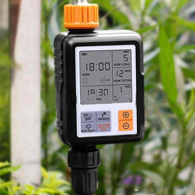 

Irrigation Timer Regulators Pipe Faucet Timer Sprinkler System Control Device for Outdoor Garden BJStore