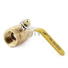 1 PT внутренняя резьба F/F еловой Рычаг Ручка полный порт латунный шаровой клапан