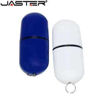 

JASTER Plastic capsule USB flash drive creative external storage 4GB 8GB 16GB 32GB 64GB 128GB USB 2.0 Stick thumb drive U disk