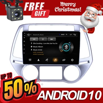 

2 Din Car Radio Navigation GPS Bt Player 9 Inch Screen For Hyundai I20 2009-2013 Android 10 Stereo Head Unit Autoradio