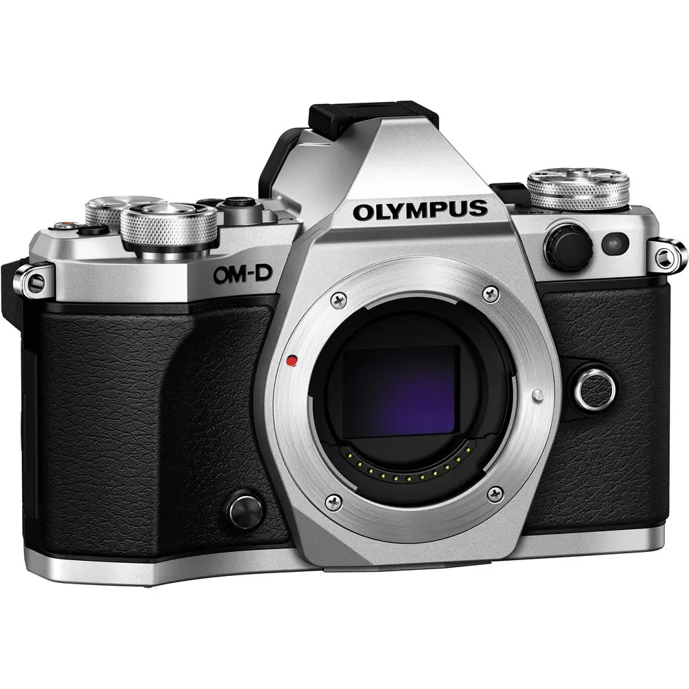 Цифровой фотоаппарат Olympus OM-D E-M5 Mark II Mirrorless Micro Four Thirds с комплектом объективов 14-150 мм f/4-5,6(серебристый