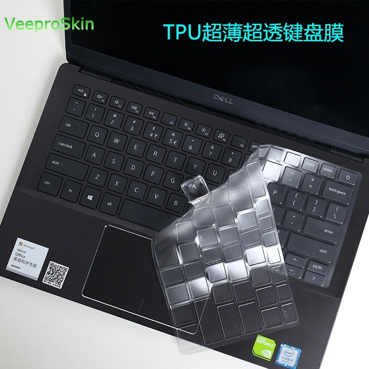 Для клавиатуры ноутбука из ТПУ чехол Защитная крышка для Dell Xps 15 9575 Xps15 9575 15 9575 15,6 дюймов для Dell Vostro 13 5000 5390 13 5390