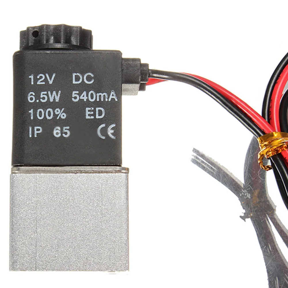 1/4 дюйма DC 12V 2 Way нормально закрытый Электрический электромагнитный воздуха