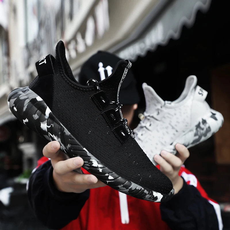 

2019 Brand Running Shoes For Men Mesh Breathable Comfortable Men Sneakers Fitness Outdoor Sport Shoes Male Zapatillas Hombre
