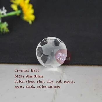 

Free Shipping 50-80mm Football Golf Tennis Billiard Water Crystal Ball with crystal base