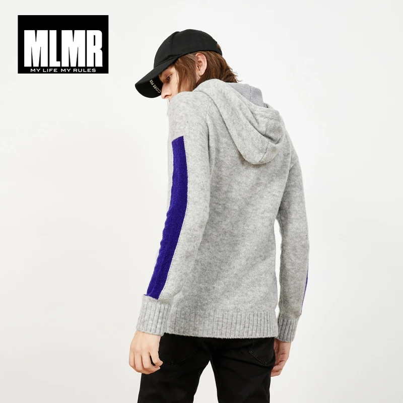 JackJones мужской шерстяной свитер с капюшоном, пуловер с капюшоном, мужская одежда 218425524