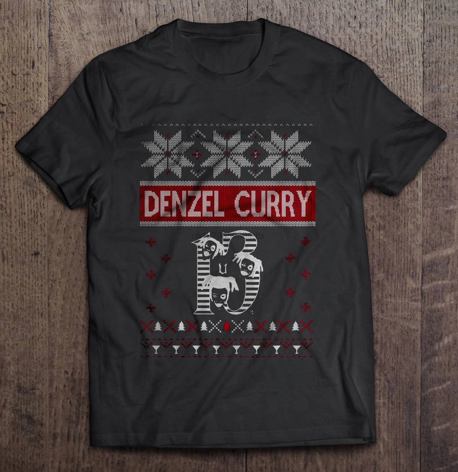 Мужская забавная футболка модная Denzel Curry женский Рождественский пуловер