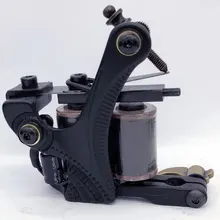 1 шт. Дешевые-тату-машины ручной работы maquiagem тату-машины пистолет 10 обмоток чугунная машина для вкладышей и шейдеров caneta