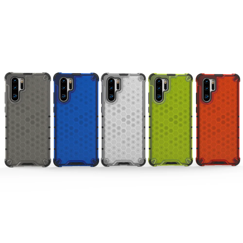 Противоударный защитный чехол для huawei mate 30 30Pro, чехол с Сотами, прочный прозрачный чехол для huawei P30 P30Pro, Гибридный Силиконовый чехол