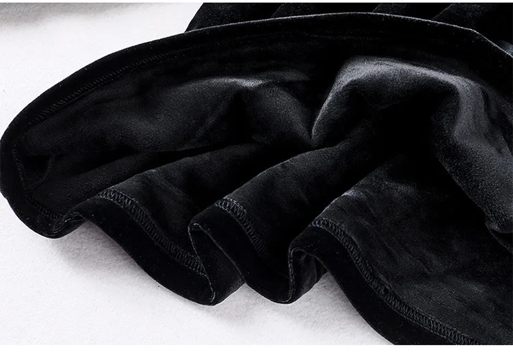 Осенне-зимняя женская блузка размера плюс 5xl 4xl из плотного вельвета и велюра черного цвета, Женская Повседневная рубашка с длинным рукавом и стоячим воротником, Топы Camiseta Mujer