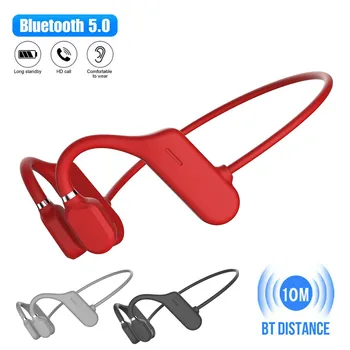 

High Quality Bone Conduction Headphones Wireless Bluetooth 5.0 Earphone Waterproof Comfortable Wear Open Ear Hook Sports Headset
