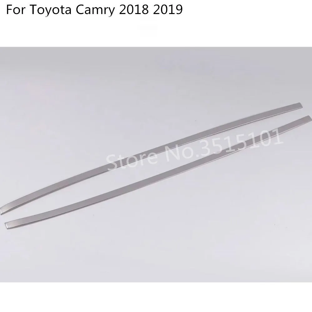 Для Toyota New Camry XV70 автомобильный чехол из нержавеющей стали Передняя головка стекло лобовое стекло колонна рамка отделка окна