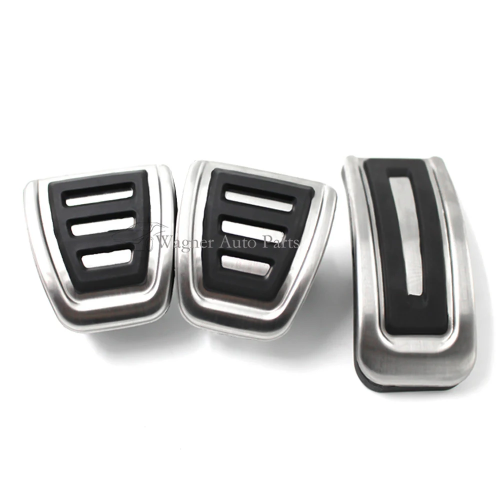 Stainless Steel MT Car Pedal Pedals Pads Cover for Volkswagen VW Polo Jetta MK4 Bora Golf Accessories | Автомобили и мотоциклы