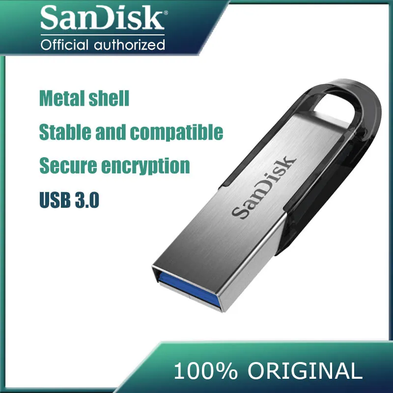 SanDisk 16GB 32GB Flash Drive Memory Stick 130MB/s USB 3.0 