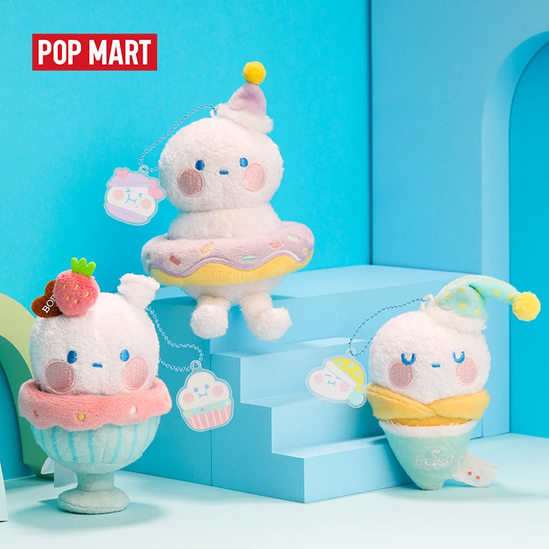 POP MART BOBO and COCO милые плюшевые игрушки серии глухая коробка фигурка подарок на день