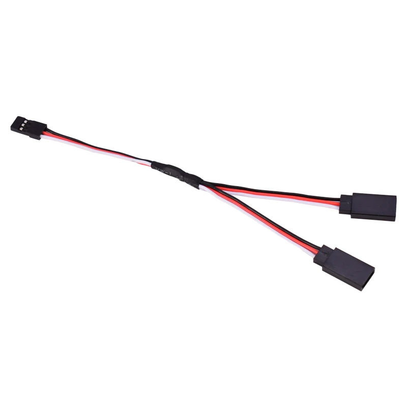 2X 15cm RC Servo Extension Y Wire Cable For JR Futaba RC Car Helicopter Receiver