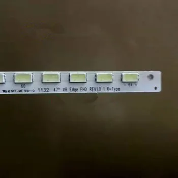 

For TV LED backlight Article LC470EUN 47LW4500 3660L-0369A 6920L-0089A 6920L-0089B 1Piece=64LED 609MM 1set=2Piece Left and right