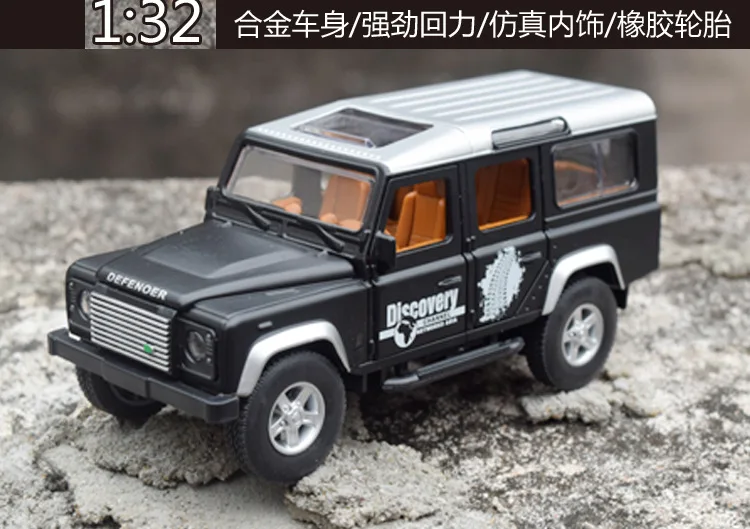 1:32 Высокая Имитация Land Defender Jeep мальчик детская модельная игрушка сплав звук и свет оттяните назад