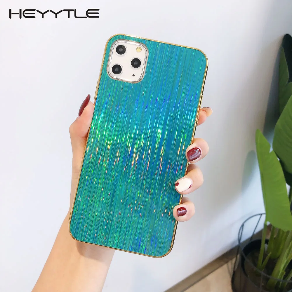 

Heyytle Luxury Plating Colorful Case For iPhone 11 2019 XR XS MAX X 7 8 6 6s Plus Starry Sky Cover For iPhone 11 Pro 5 MAX Case