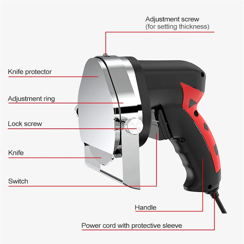 Электрическая овощерезка для кебаба с двумя лезвиями, Электрический Нож для кебаба, шаурма, гироскутер для кебаба, нож для гриля, настенная пищевая терка для кебаба