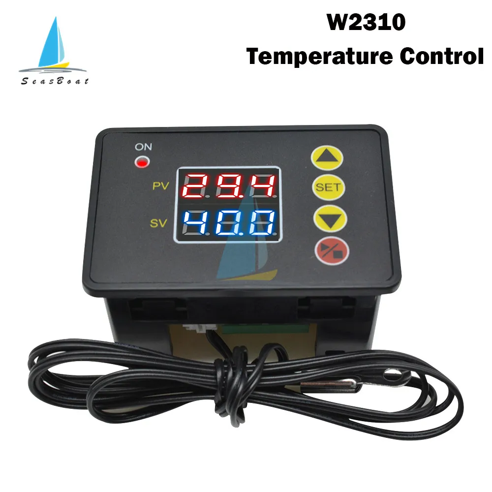 1PCS DC 12V Temperature Display Module Sensor Relay Switch Control 20 to 100℃ 