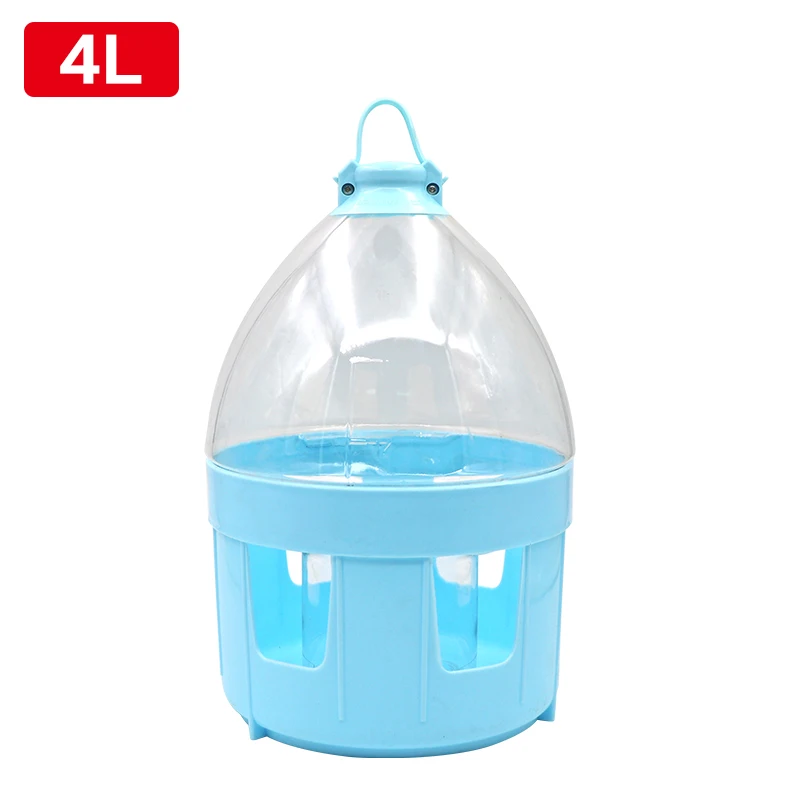 2L/4L Plastic Drinker with Handle for Pigeon Birds Water Dispenser Accessorries for Conure Lovebirds African Greys - Image 4