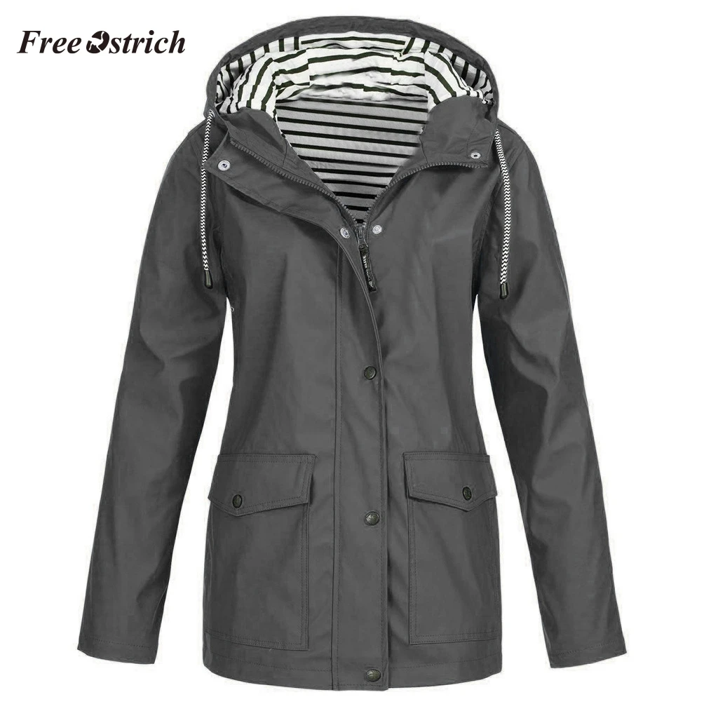 

Free Ostrich Waterproof Jacket Winter Outdoor Hiking Jacket Women Coat Windproof Hard Shell Jacket Tactics Clothes Outdoor 908