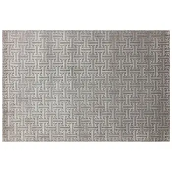 

Apex Classy 5 'x 8' Wool Grey Area Rug